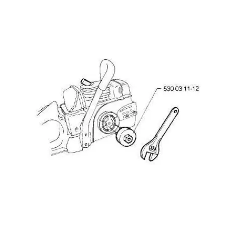 Cheap 530031112 – Extracteur D'Embrayage Pour Tronçonneuse Husqvarna Accessoire Pour Tronçonneuse