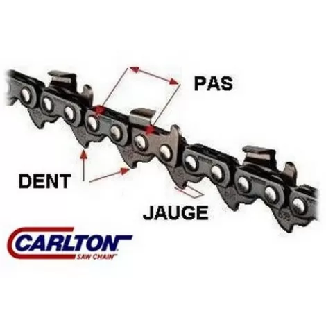 Cheap Carlton Chaîne Tronçonneuse 1/4 050 52 Dents Accessoire Pour Tronçonneuse