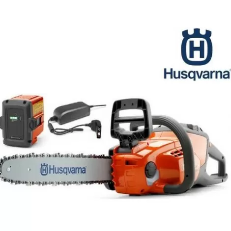 Flash Sale Husqvarna Group Pack Tronçonneuse A Batterie Husqvarna 120I Tronçonneuse Thermique